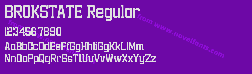 BROKSTATE RegularPreview BROKSTATE RegularPreview