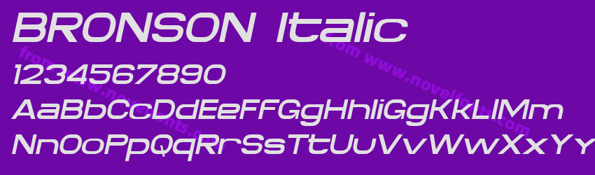 BRONSON ItalicPreview