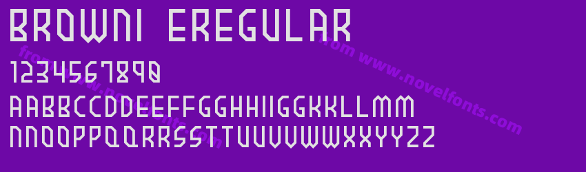 BROWNI EregularPreview