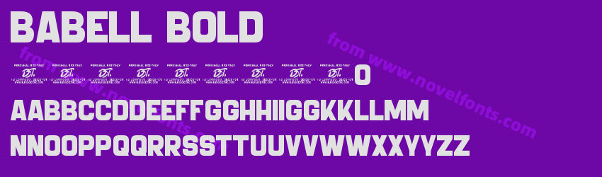 Babell BoldPreview Babell BoldPreview
