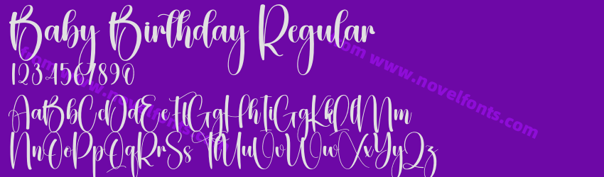 Baby Birthday RegularPreview Baby Birthday RegularPreview