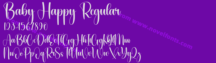 Baby Happy RegularPreview