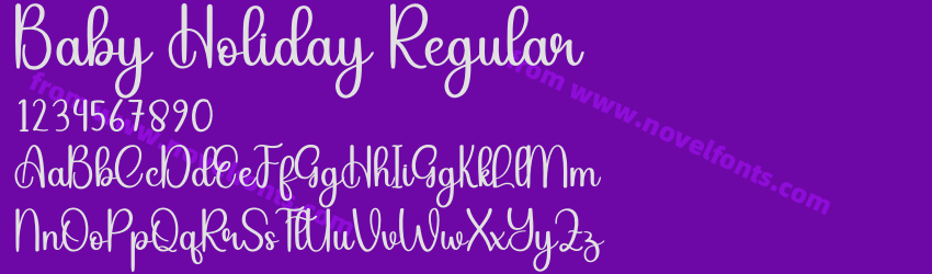 Baby Holiday RegularPreview