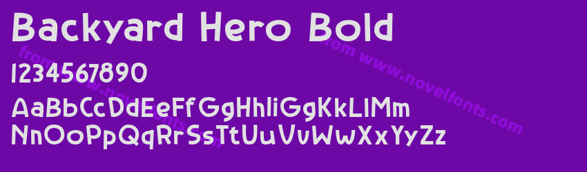 Backyard Hero BoldPreview