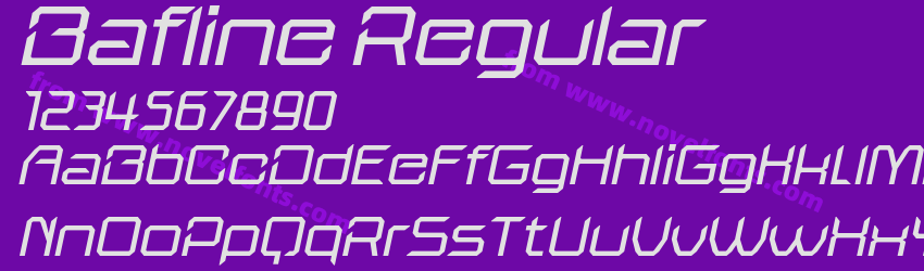 Bafline RegularPreview Bafline RegularPreview