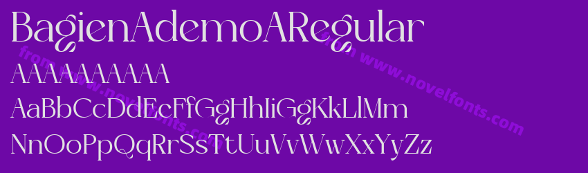 Bagien demo RegularPreview Bagien demo RegularPreview