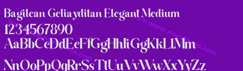 Bagilean Geliayditan Elegant MediumPreview