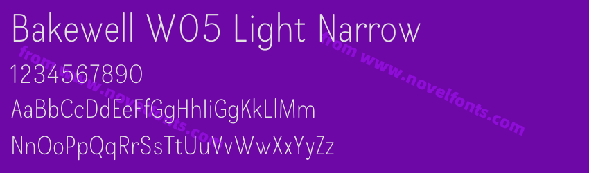 Bakewell W05 Light NarrowPreview Bakewell W05 Light NarrowPreview
