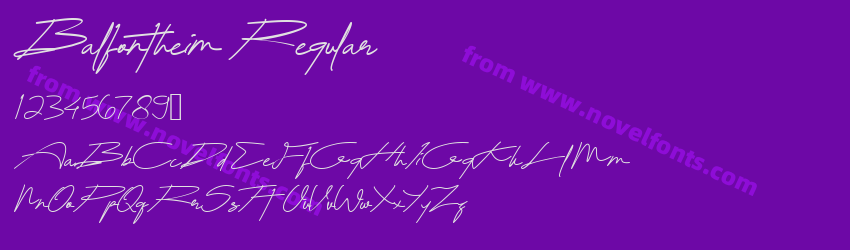 Balfontheim RegularPreview Balfontheim RegularPreview