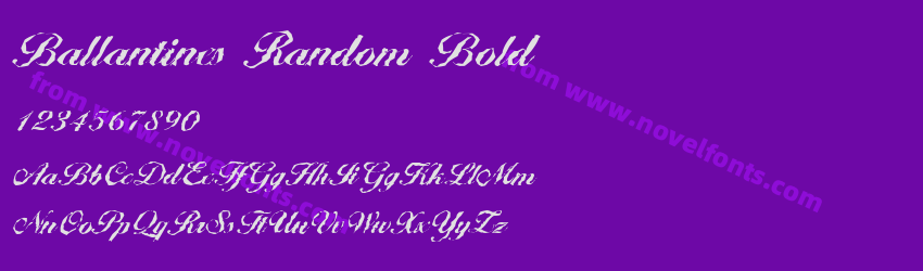 Ballantines Random BoldPreview