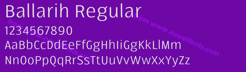 Ballarih RegularPreview