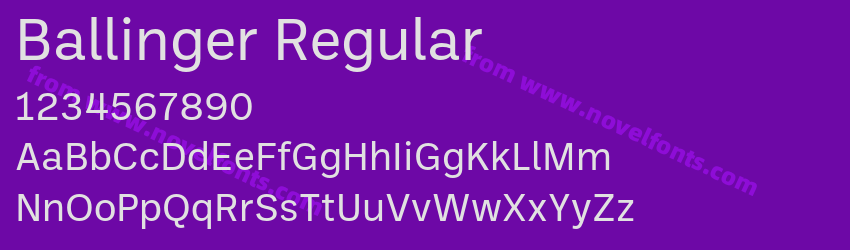 Ballinger RegularPreview