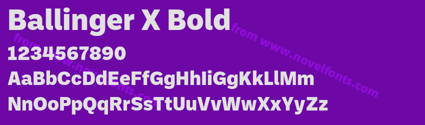 Ballinger X BoldPreview Ballinger X BoldPreview