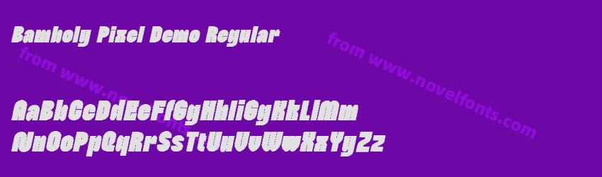 Bamboly Pixel Demo RegularPreview Bamboly Pixel Demo RegularPreview