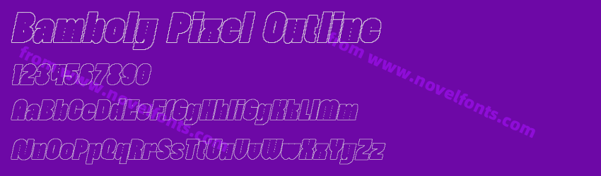 Bamboly Pixel OutlinePreview Bamboly Pixel OutlinePreview