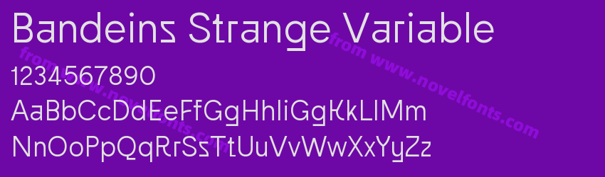 Bandeins Strange VariablePreview Bandeins Strange VariablePreview