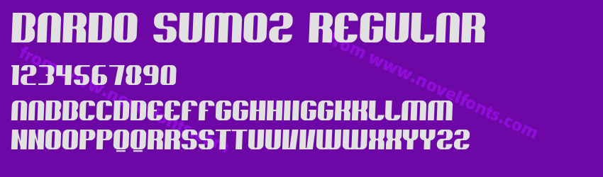 Bardo Sumoz RegularPreview Bardo Sumoz RegularPreview