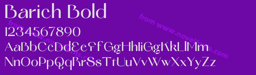 Barich BoldPreview