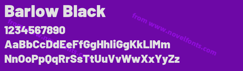 Barlow BlackPreview