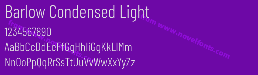 Barlow Condensed LightPreview Barlow Condensed LightPreview