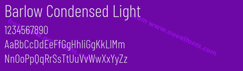 Barlow Condensed LightPreview Barlow Condensed LightPreview