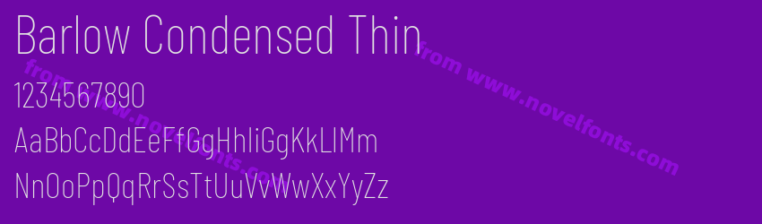Barlow Condensed ThinPreview Barlow Condensed ThinPreview