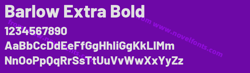Barlow Extra BoldPreview Barlow Extra BoldPreview
