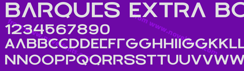 Barques Extra BoldPreview Barques Extra BoldPreview