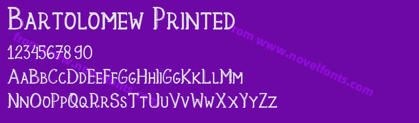 Bartolomew PrintedPreview Bartolomew PrintedPreview