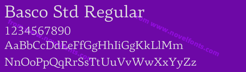 Basco Std RegularPreview Basco Std RegularPreview
