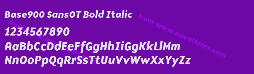 Base900 SansOT Bold ItalicPreview Base900 SansOT Bold ItalicPreview