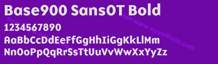 Base900 SansOT BoldPreview Base900 SansOT BoldPreview