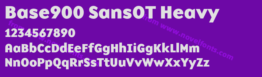 Base900 SansOT HeavyPreview Base900 SansOT HeavyPreview