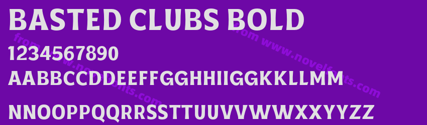 Basted Clubs BoldPreview Basted Clubs BoldPreview