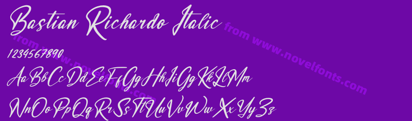 Bastian Richardo ItalicPreview