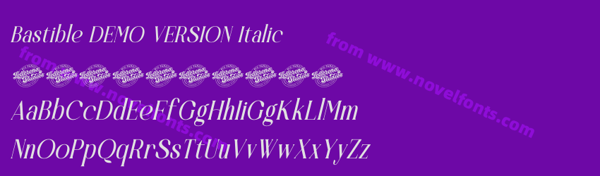 Bastible DEMO VERSION ItalicPreview Bastible DEMO VERSION ItalicPreview