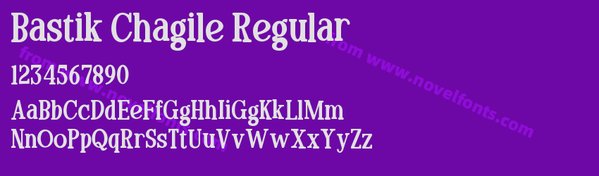 Bastik Chagile RegularPreview