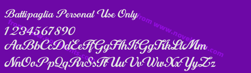 Battipaglia Personal Use OnlyPreview