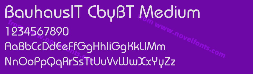 BauhausIT CbyBT MediumPreview BauhausIT CbyBT MediumPreview