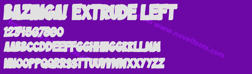 Bazinga! Extrude LeftPreview Bazinga! Extrude LeftPreview