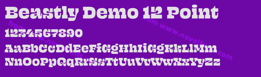 Beastly Demo 12 PointPreview Beastly Demo 12 PointPreview