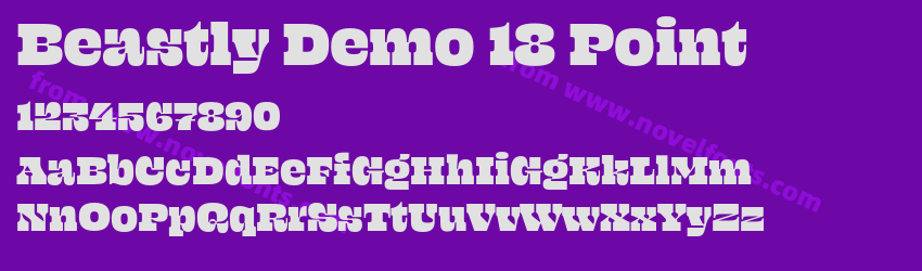 Beastly Demo 18 PointPreview Beastly Demo 18 PointPreview