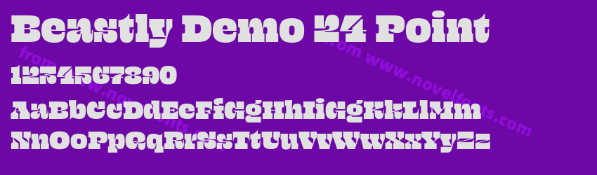 Beastly Demo 24 PointPreview