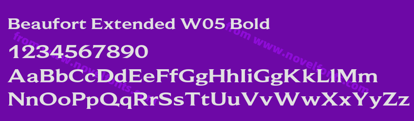 Beaufort Extended W05 BoldPreview Beaufort Extended W05 BoldPreview