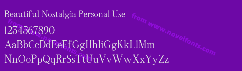 Beautiful Nostalgia Personal UsePreview Beautiful Nostalgia Personal UsePreview
