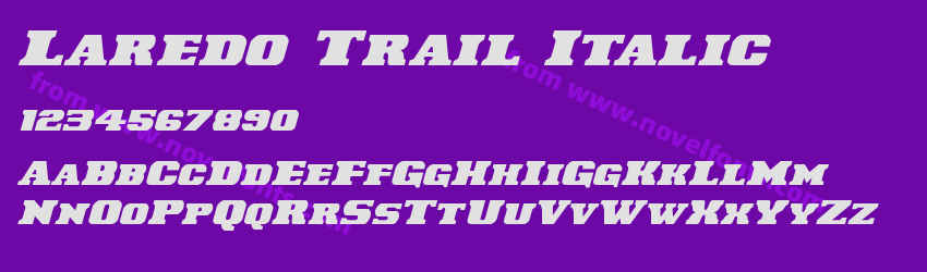 Laredo Trail Italic ItalicPreview