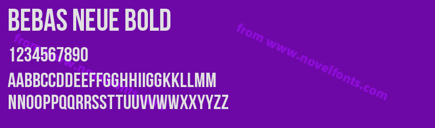 Bebas Neue BoldPreview Bebas Neue BoldPreview