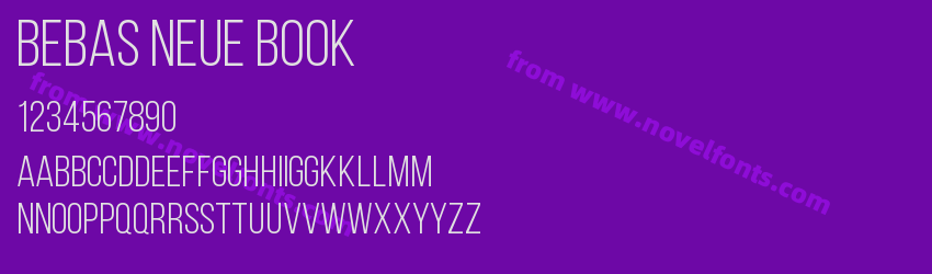 Bebas Neue BookPreview Bebas Neue BookPreview
