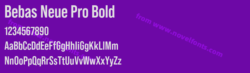 Bebas Neue Pro BoldPreview Bebas Neue Pro BoldPreview