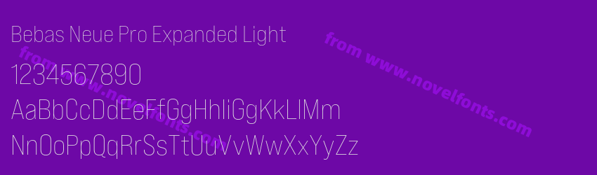 Bebas Neue Pro Expanded LightPreview Bebas Neue Pro Expanded LightPreview